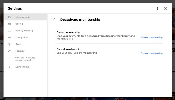 cancel-youtube-tv-membership